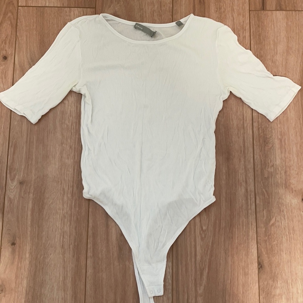 Vince 3/4 sleeve bodysuit